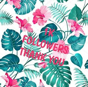 1 THOUSAND FOLLOWERS